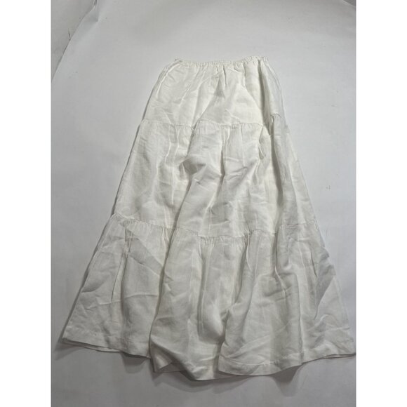 MONDAY Swimwear San Sebastian Skirt in White - Picture 4 of 5